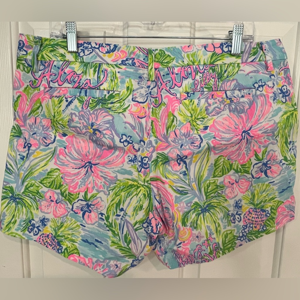 Lilly Loves Hawaii buttercup shorts size 12 - Picture 4 of 4